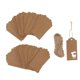 thumbnail image 2 of 100pcs Papel Kraft Navidad Ciervos Elk Etiquetas colgantes Adornos de etiquetas de de marrón Soledad Etiquetas colgantes de navidad, 2 of 10