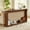 Walnut, variant on S-HOME Narrow Wooden Console Sofa Table In Black, 70.1"L x 8.7"W x 35.5"H, Perfect For Entranceways And Behind Sofas