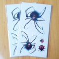 thumbnail image 3 of Pegatinas de tatuajes de araña/escorpión/Mosquito, arte corporal temporal de Halloween, cuello, pierna, pegatina desechable, pegatina de araña Punk extraíble, 3 of 4