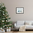 thumbnail image 2 of Stupell Industries Christmas By The Sea Nautical Graphic Art Jet Black Floating Framed Canvas Print Wall Art, Design by Kim Allen, 2 of 8
