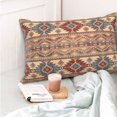 thumbnail image 4 of Yiaed Traditional Tribal Aztec Print Brushed Microfiber Envelope Pillowcases, Standard,Envelope Closure Pillow Cases(No pillow core)-14"x20", 4 of 6