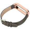 thumbnail image 3 of Correas de reloj con patrón vaquero, correas de muñeca Retro de repuesto para Xiaomi Mi Band 6, hebilla NFC, estilo gris, carcasa dorada vaquera, 3 of 5
