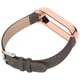thumbnail image 3 of Correas de reloj con patrón de mezclilla Correas de muñeca retro de repuesto para Xiaomi Mi Band 6 NFC Estilo de hebillaDachshund gris Carcasa dorada, 3 of 10