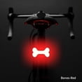 thumbnail image 1 of New Heart Shape Led Bike Light Usb Rechargeable Bicycle Rear Light Waterproof Mtb Taillight 5 Mode Cycling Night Safety Warning, 1 of 5