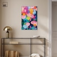 thumbnail image 3 of Glide of Colors Canvas Modern Color Abstract by Art Remedy, Silver Frame, 20" x 30", 3 of 7