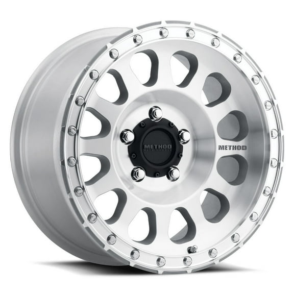 METHOD RACE MR315 20X9 5X5 18ET 108CB MACHINED - CLEAR COAT WHEEL Fits select: 2015-2019,2021 JEEP WRANGLER UNLIMITED