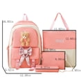 thumbnail image 3 of TopLLC Backpack Multi Piece Backpack Student Backpack Girl Lightweight Student Backpack Outdoor Travel Backpack Childrens backpack, 3 of 5