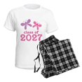 thumbnail image 4 of CafePress - Class Of 2027 Girls Graduation Women's Light Pajam - Women's Short Sleeve Print T-Shirt and Pants Light Cotton Pajama Set, 4 of 7