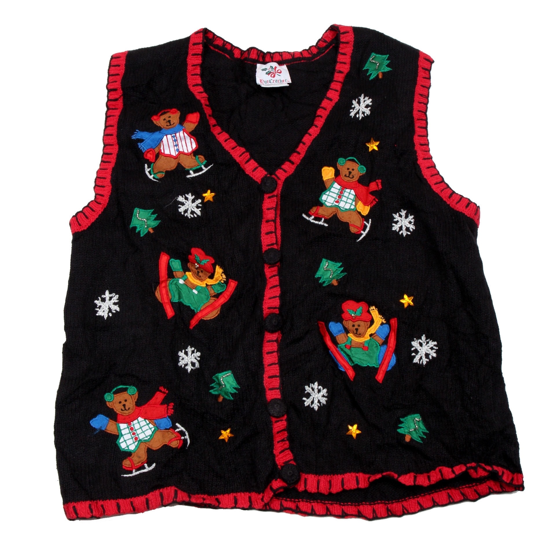 ugly sweater vest womens