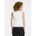 thumbnail image 4 of Avia Women's Shirred Ribbed Cinch Ballet Tank, Sizes XS-XXXL, 4 of 6