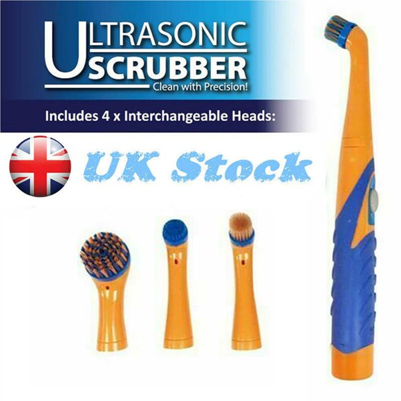 Cepillo De Limpieza Eléctrico Sonic Scrubber Limpiador De Polvo Ultrasónico Suministros De Cocina Advancent HA023989-02