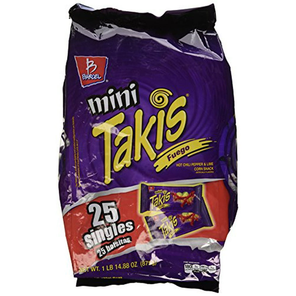 Mini Takis Fuego (25 Bags1.2oz)