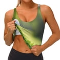 thumbnail image 3 of Balery golf ball perched on a tee Sujetadores deportivos con espalda cruzada para mujer, acolchados, sin costuras, de alto impacto, ideales para yoga, gimnasio, entrenamiento y fitness.-X-Large, 3 of 8