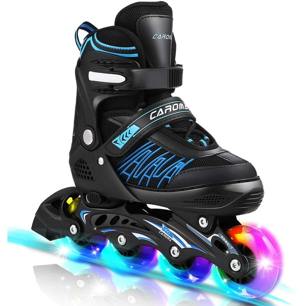 Adjustable Inline Skates for Kids and Adults with Full Light Up Wheels