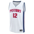 thumbnail image 2 of Men's Fanatics Tobias Harris White Detroit Pistons Fast Break Replica Player Jersey - Association Edition, 2 of 3