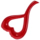 thumbnail image 5 of EeaseMX 1 florero de cerámica con forma de corazón, adorno para el hogar (rojo), 5 of 7
