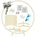 thumbnail image 1 of Kit Arco Globos Metálico Soporte - Estructura Desmontable con Accesorios Completos, Soporte Circular Reforzado, Soporte Resistente para Flores, para Bodas y Eventos, 1 of 4