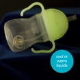 thumbnail image 3 of b.box Sippy Cup with Weighted Straw for Toddlers, Leakproof, 8oz - Glow In The Dark, 3 of 11