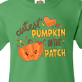 thumbnail image 4 of Inktastic Cutest Pumpkin in the Patch with Orange Heart Youth T-Shirt, 4 of 5
