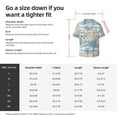 thumbnail image 5 of Kdxio Men'S Hawaiian Shirt For Men Short Sleeve Shirt Animals Travel World Map Summer Casual Holiday Beach Button Down T-Shirts, 5 of 5
