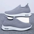 thumbnail image 4 of Men'S Soft-Soled Comfortable Sports Shoes, Knitted And Breathable, Slip-On Casual Athletic Shoes for Street And Road Running, 4 of 6