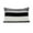 1 Pc Horizontal 12" x 20", variant on MAGOLIFE Indoor 12x20 In Black&White&Gray Soft Horiz Stripes Wool Farmhouse Decorative Throw Pillow Cover Boho Accent Neutral Textured Cushion Pillow Case for Living Room Couch Bed Sofa Home