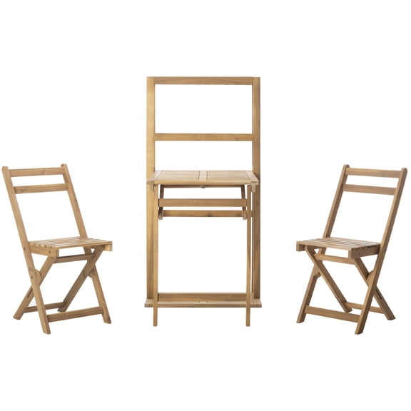 Safavieh Adult 1 Wood Outdoor Dining Sets with Chair, Table, Natural
