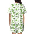 thumbnail image 3 of Naloa Kitchen Utensiles Cooking Pots Women's Short-Sleeved Pajama Set, Loungewear, Summer pajamas, Breathable Cozy - X-Large, 3 of 9