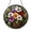 Acrylic 3.5 Inch, variant on Pastel Flower Basket Ceramic Suncatcher – Stained Glass Style Window Decor