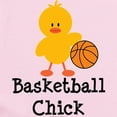 thumbnail image 2 of CafePress - Basketball Chick Infant Bodysuit - Baby Light Bodysuit, Size Newborn - 24 Months, 2 of 4