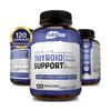 Thyroid Support Complex with Iodine + BioPerine - 120 Vegetarian Capsules Nat...