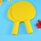 thumbnail image 4 of GOOHOCHY 1 par de tenis de mesa murciélagos de plástico raqueta los niños practican entrenamiento pantalones de plástico para niños (amarillo), 4 of 7