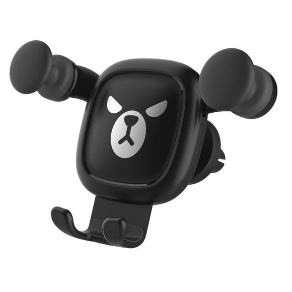 Soporte automático para teléfono de coche, soporte para teléfono móvil de dibujos animados para iPhone, soporte Universal para coche para Automoción decorativa y accesorios Arrastra al oso Kenally VI000017-01B