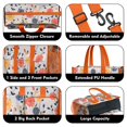 thumbnail image 3 of Teacher Tote Bag,Pioneer Flower Floral Print Pattern Teacher Utility Tote Bag,Large Work Tote Bags for Women with Multiple Pockets,Top Zipper Closure,13.8x10.6x6.7 Inch, 3 of 5