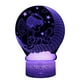 thumbnail image 1 of Lámpara de escritorio USB con luz nocturna acrílica de 7 colores que cambia de color | Luz LED decorativa plana de ABS | Brillo suave y agradable a la vista | Regalo de cumpleaños y Navidad para n, 1 of 1