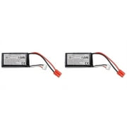 HobbyFlip 11.1v 1000mAh 25c 3S Li-Po Battery Rechargeable Master CP-Z-27 Compatible with RC Aircraft 2 Pack