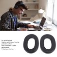 thumbnail image 4 of Ear Cushion Hearing Protector, Protective Stable High Density Memory Foam Sponge Ear Muffs Earpads  for Headphone, 4 of 7