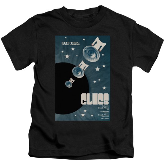 Star Trek Tng Season 4 Episode 14 Youth 18/1 T-Shirt Black