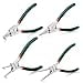 thumbnail image 3 of SPEEDWOX 4 Pcs Circlip Pliers Set, 7-Inch Internal External Snap Ring Pliers, Tip Diameter 0.07 Inch, Straight and Curved Jaws for Ring Remover Retaining, 3 of 4