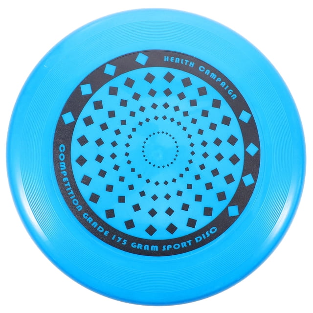 OULII Outdoor Sport Flying Disc in Blue Durable Pe Material for Smooth Flight Suitable for Training and Competition