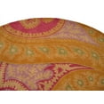 thumbnail image 5 of Hand-tufted Wool Orange Transitional Floral Paisley Rug, 5 of 10