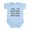Sky Blue, variant on CafePress - Shh... I'm Watching The Game With Dad Body Suit - Baby Light Bodysuit, Size Newborn - 24 Months