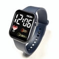 thumbnail image 5 of Reloj electrónico LED cuadrado arcoíris impermeable digital para deportes al aire libre reloj de estudiante reloj electrónico para hombres, 5 of 5