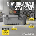 thumbnail image 4 of Plano 3 Pack Storage Trunk with Wheels, Lockable Sportsman Box, 108 Quart, Gray, 4 of 8