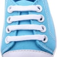thumbnail image 4 of Infant Toddler Baby Boys Girls Soft Sole Crib Shoes Sneaker, Born First Walker Infant Baby Kid Pram Shoes Sneaker Trainer,Blue,6-9M, 4 of 4