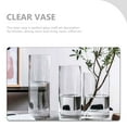 thumbnail image 6 of Clear Glass Vase Cylinder for Home Decor and Floral Arrangements Big Size, 6 of 6