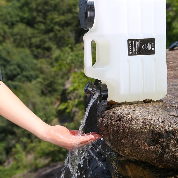 Pichet à Eau 5 Gallons / 18,5L Avec Robinet – Sans BPA, Vert, Pour Camping