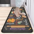 thumbnail image 2 of Kitchen Rug Sets of 2 Piece Non Slip Kitchen Rugs and Mats Washable Kitchen Mats for Kitchen Floor Mat Carpet Runner Rugs for Hallway Laundry Decor 17\u201dx30\u201c+17'''' X 47'''', 2 of 6