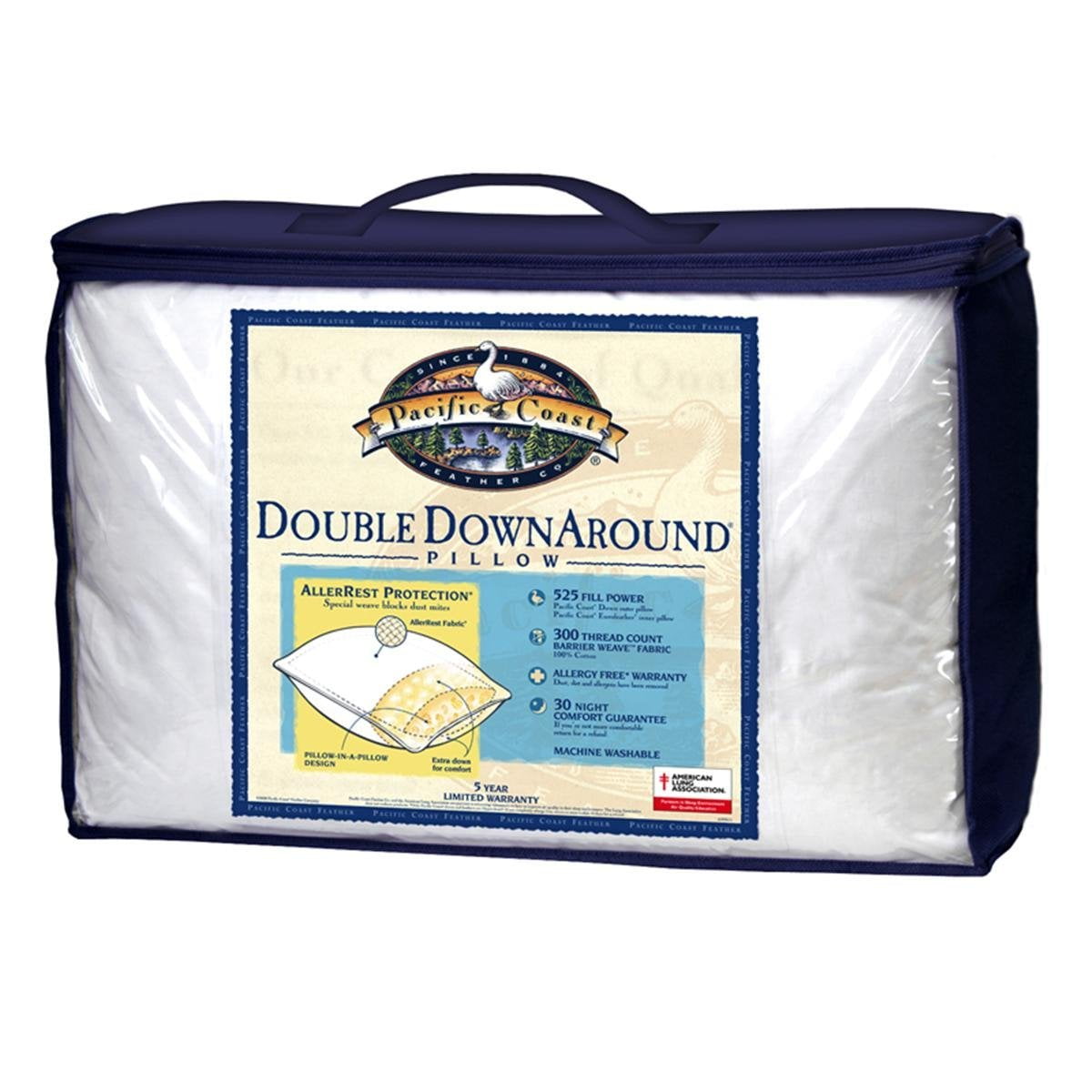 Pacific Coast Double Down Around Pillow King Walmart