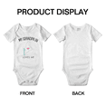 thumbnail image 3 of My Grandpa In Maine Loves Me Baby Clothing For Boy Girl Bodysuits 0-3 Months, 3 of 5